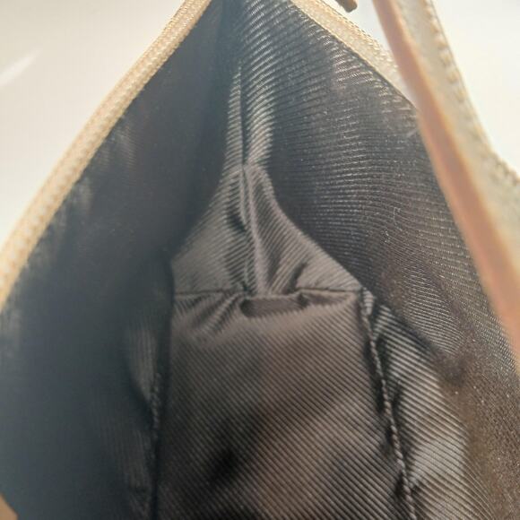 GUCCI Vintage Beige Monogram Pochette Boat Bag - Picture 11 of 15